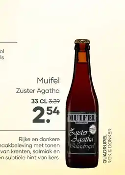 Mitra Muifel Zuster Agatha aanbieding