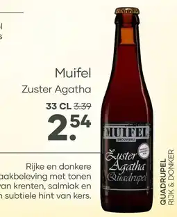 Mitra Muifel Zuster Agatha aanbieding