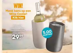 Mitra Vacu Vin Wine Cooler Hexo Sand aanbieding