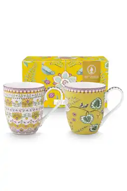 Wehkamp Pip Studio kopje lily & lotus (450ml) (set van 2) aanbieding