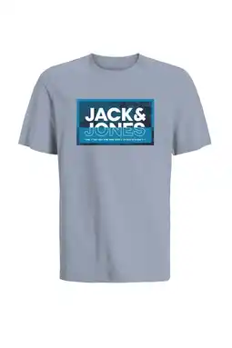 Wehkamp JACK & JONES JUNIOR T-shirt zachtblauw aanbieding