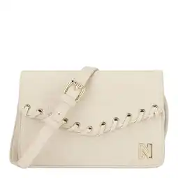 Wehkamp NIKKIE crossbody tas Paxing Lace-up ecru aanbieding