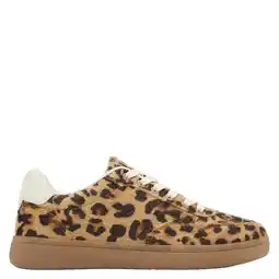 Wehkamp Graceland sneakers met panterprint cognac/zwart aanbieding