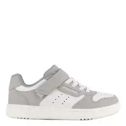 Wehkamp Skechers leren sneakers grijs/wit aanbieding