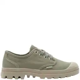 Wehkamp Palladium Pampa Oxford sneakers olijfgroen aanbieding