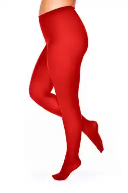 Wehkamp Pamela Mann Plus Size panty 50 denier rood aanbieding