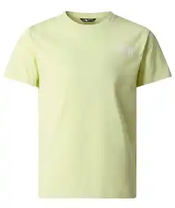 Wehkamp The North Face T-shirt geel aanbieding