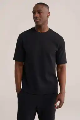 Wehkamp WE Fashion relaxed T-shirt zwart aanbieding