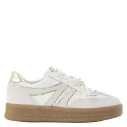 Wehkamp Babouche Jilly-165 leren sneakers wit aanbieding