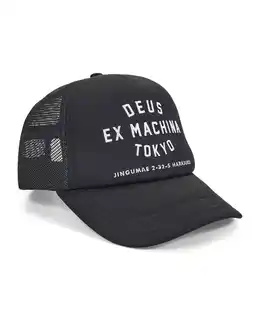 Wehkamp Deus Ex Machina pet Harajuku Address zwart aanbieding