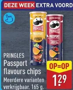 ALDI Pringles flavours chips aanbieding