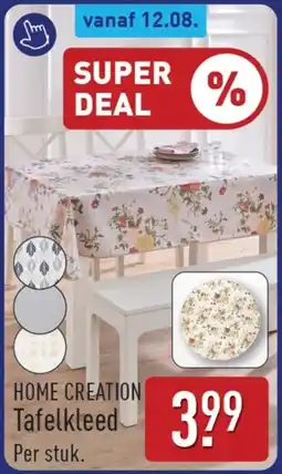 ALDI Home creation tafelkleed aanbieding