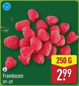 ALDI Frambozen aanbieding
