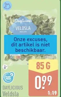 ALDI Daylicious veldsla aanbieding