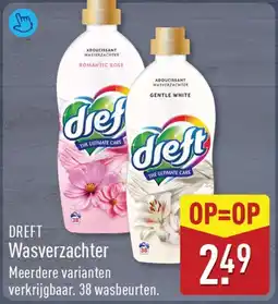 ALDI Dreft wasverzachter aanbieding