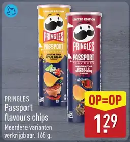 ALDI Pringles passport flavours chips aanbieding