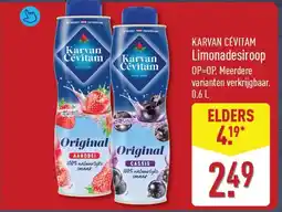 ALDI Karvan cévitam limonadesiroop aanbieding