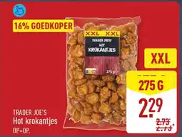 ALDI Trader joe's hot krokantjes aanbieding