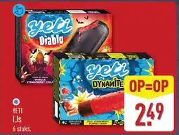 ALDI Yeti ijs aanbieding