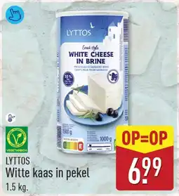 ALDI Lyttos witte kaas in pekel aanbieding