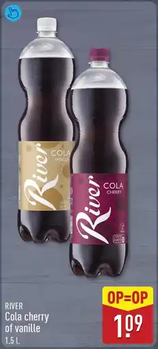ALDI River cola cherry of vanille aanbieding