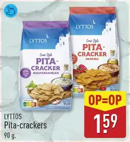 ALDI Lyttos pita crackers aanbieding