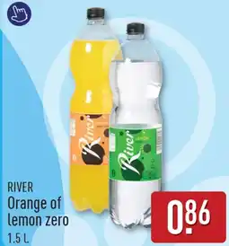 ALDI River orange of lemon zero aanbieding