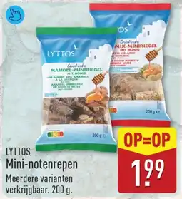 ALDI Lyttos mini-notenrepen aanbieding