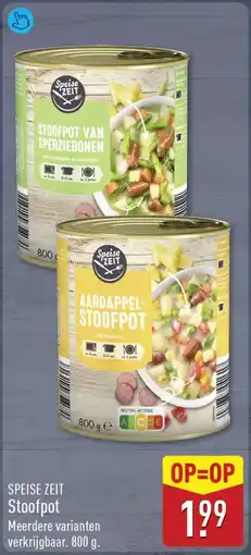 ALDI Speise zeit stoofpot aanbieding