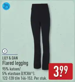 ALDI Lily & dan flared legging aanbieding
