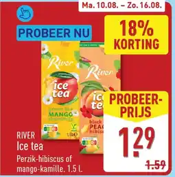 ALDI River ice tea aanbieding