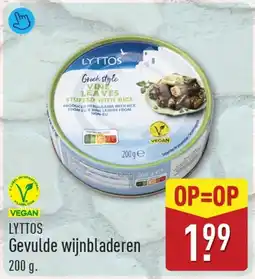 ALDI Lyttos gevulde wijnbladeren aanbieding