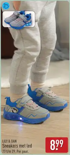 ALDI Lily & dan sneakers met led aanbieding