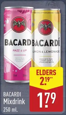ALDI Bacardi mixdrink aanbieding