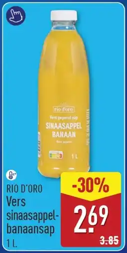 ALDI Rio d'oro vers sinaasappel banaansap aanbieding