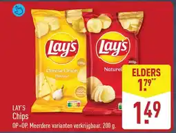 ALDI Lay's chips aanbieding