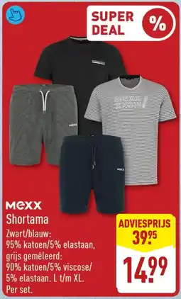 ALDI Mexx shortama aanbieding
