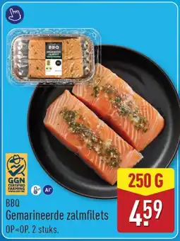 ALDI Bbq gemarineerde zalmfilets aanbieding