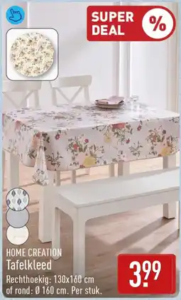 ALDI Home creation tafelkleed aanbieding