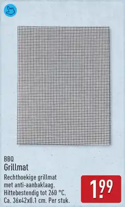 ALDI Bbq grillmat aanbieding