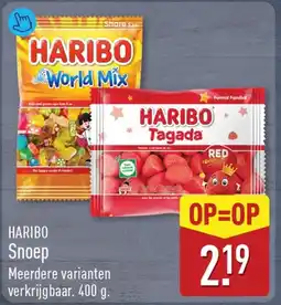 ALDI Haribo snoep aanbieding