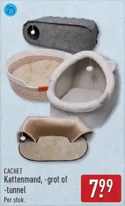 ALDI Cachet kattenmand grot of tunnel aanbieding