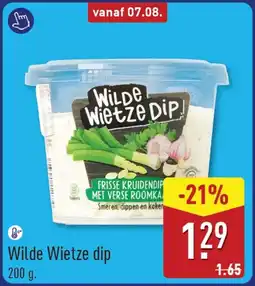 ALDI Wilde wietze dip aanbieding