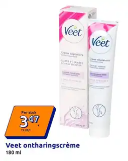 Action Veet ontharingscrème aanbieding