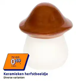 Action Keramieken herfstbeeldje aanbieding