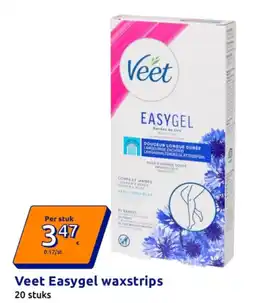 Action Veet Easygel waxstrips aanbieding
