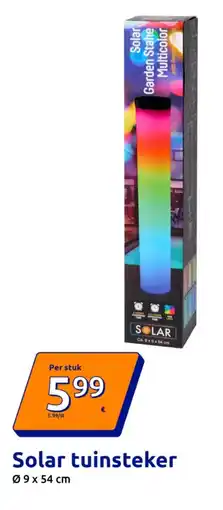 Action Solar tuinsteker aanbieding