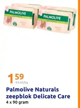 Action Palmolive Naturals zeepblok Delicate Care aanbieding