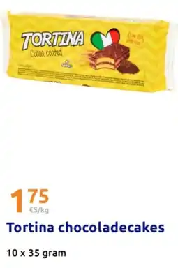 Action Tortina chocoladecakes aanbieding