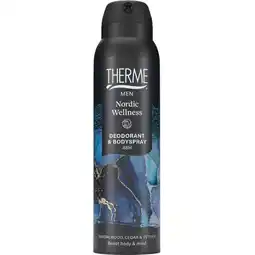 Trekpleister Therme Men Nordic Wellness Deodorant & Bodyspray aanbieding